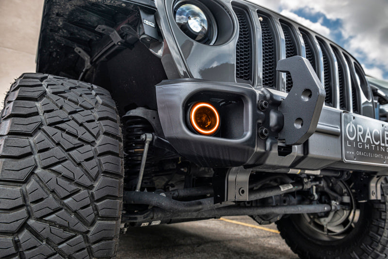 Oracle Jeep Wrangler JK/JL/JT High Performance W LED Fog Lights - Amber