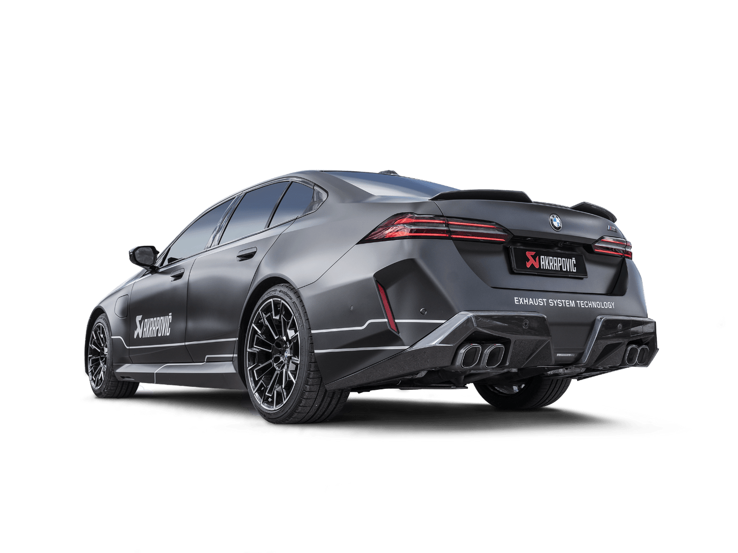 Akrapovic 2024+ BMW M5 (G90,G99) Hexagonal Carbon Fiber Tail Pipe Set