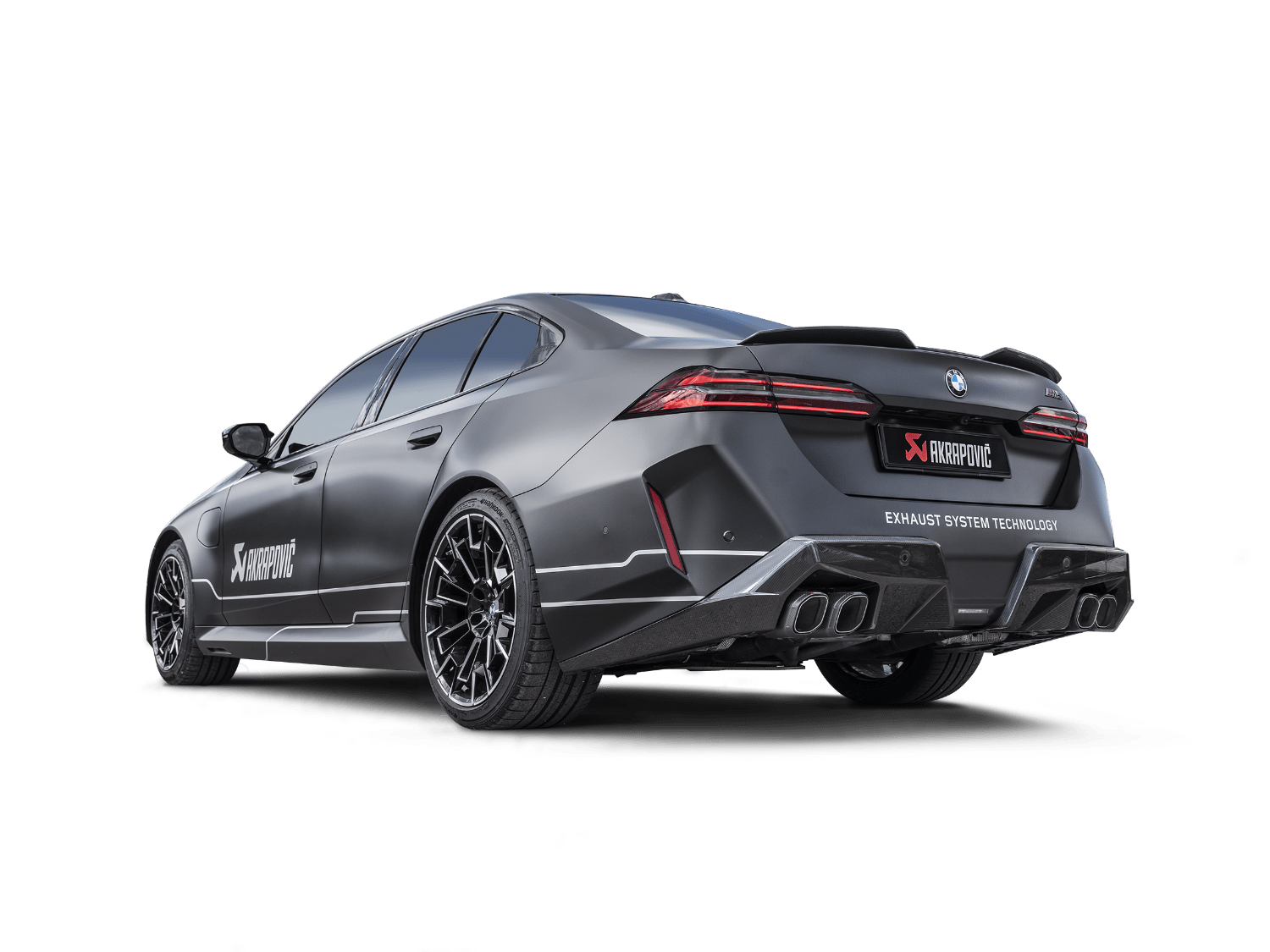 Akrapovic 2024+ BMW M5 (G90,G99) Hexagonal Carbon Fiber Tail Pipe Set