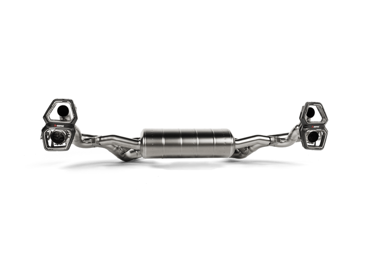 Akrapovic 23-24 BMW XM (G09) TwinPower Turbo V8 Hybrid Slip-On Race Line (Titanium) w/ Carbon Tips
