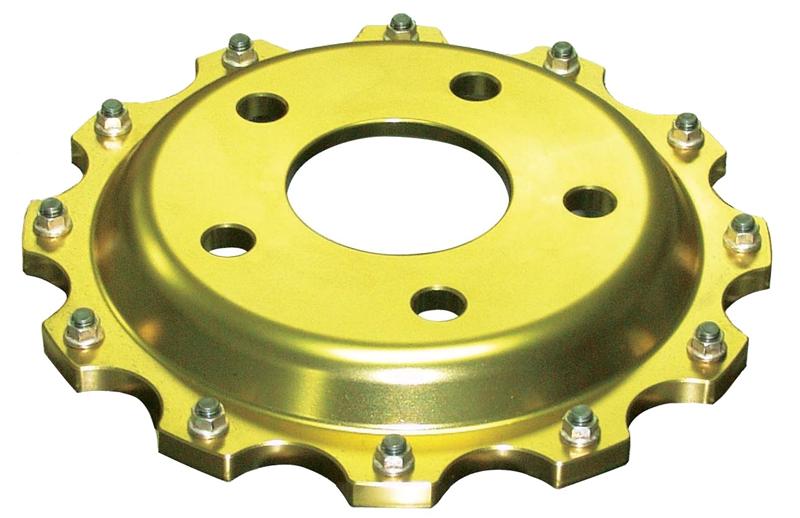 DBA 500 Series Slotted Replacement Rotor ONLY (w/ Replacement NAS Lock Nuts)