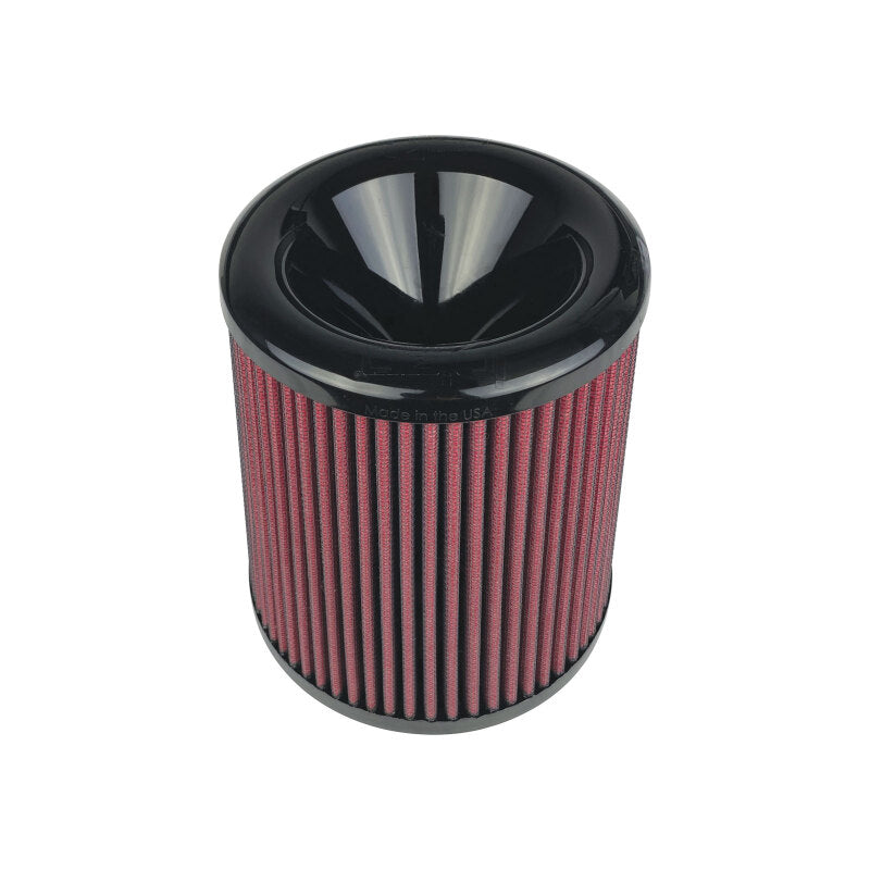 Injen 8-Layer Oiled Cotton Gauze Air Filter 5in Flange / 6.5in Base / 6.9in Media (X-1051-BR)