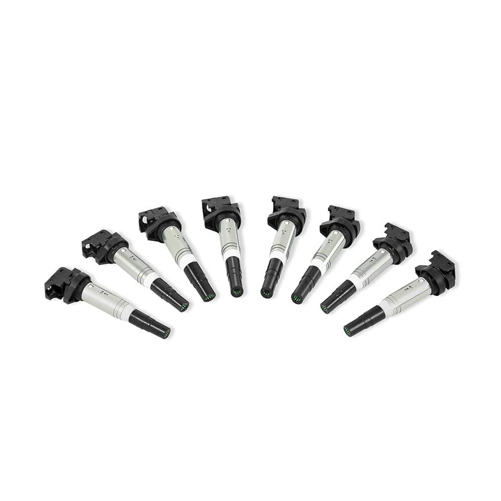 Mishimoto Ignition Coil, fits BMW M54, N20, N52, N54, N55, N62, S54, S62 2002+, Set of 8