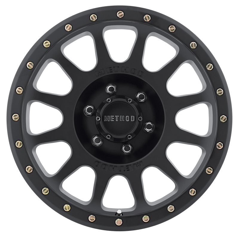 Method Wheels MR305 Matte Black | 17x8.5" +0mm | 6x5.5mm Wheel
