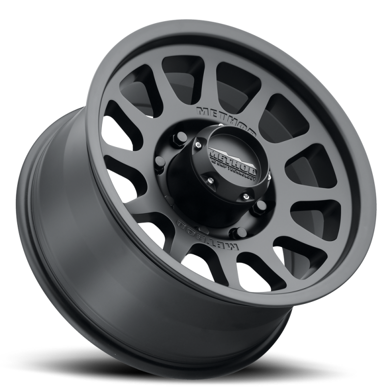 (set of 4) Method Wheels MR703 Matte Black | 17x8.5" +0mm | 8x6.5mm Wheel