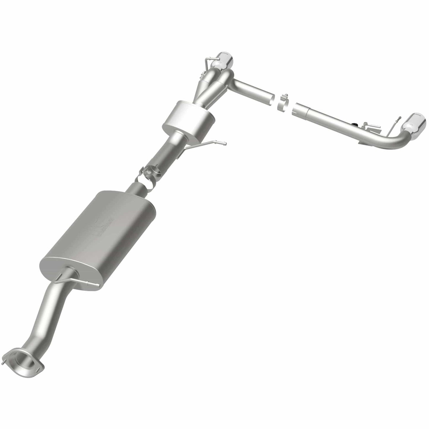 MagnaFlow Sys C/B 07 GM Hummer H2 Split Rear