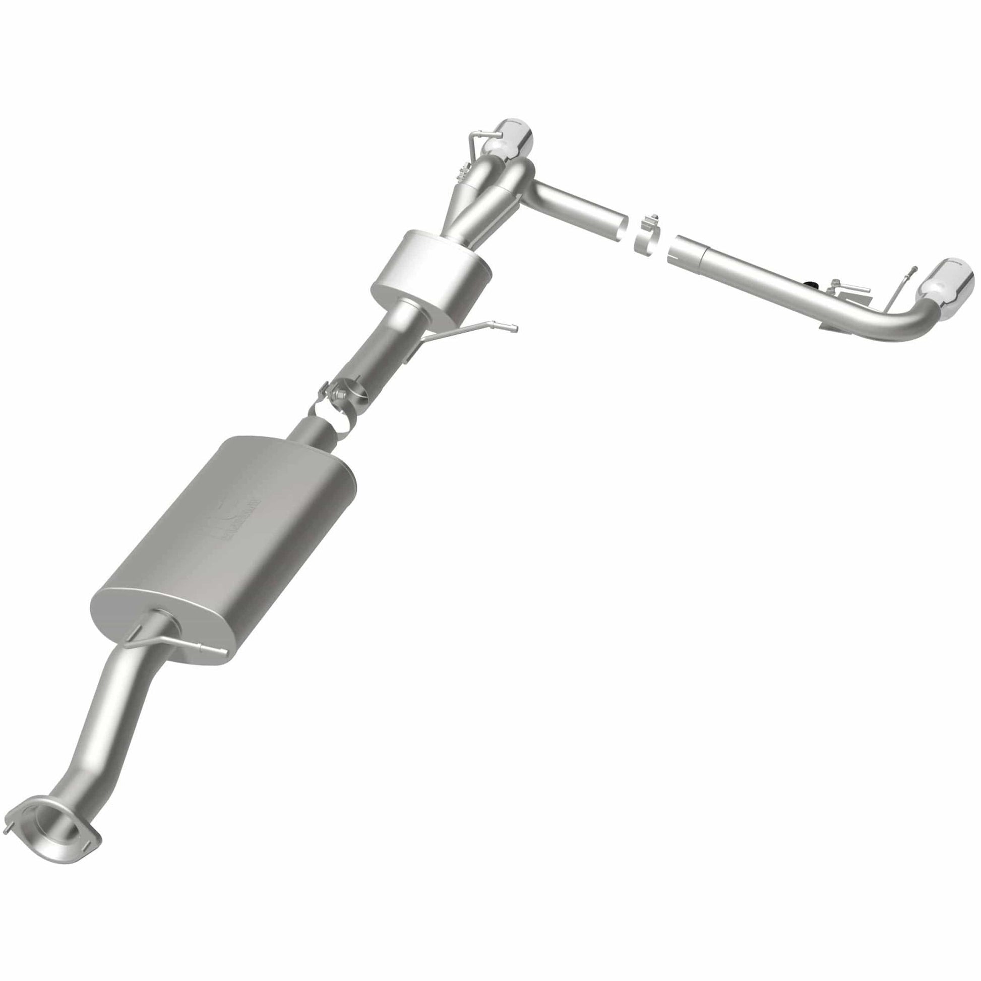 MagnaFlow Sys C/B 07 GM Hummer H2 Split Rear