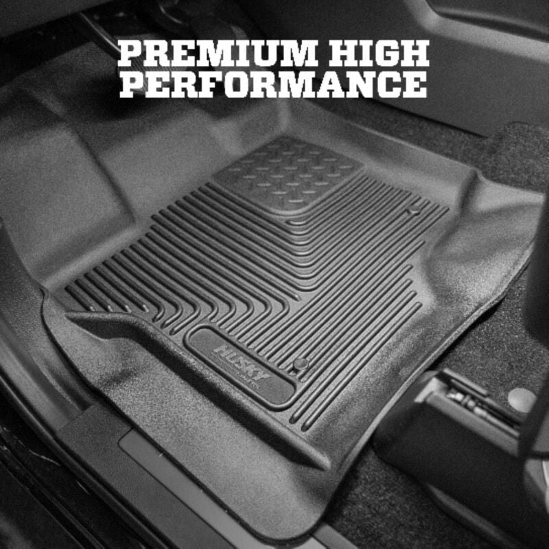 Husky Liners 19-24 Dodge Ram 1500 X-Act Front + 2nd Seat Floor Liner Set - Black