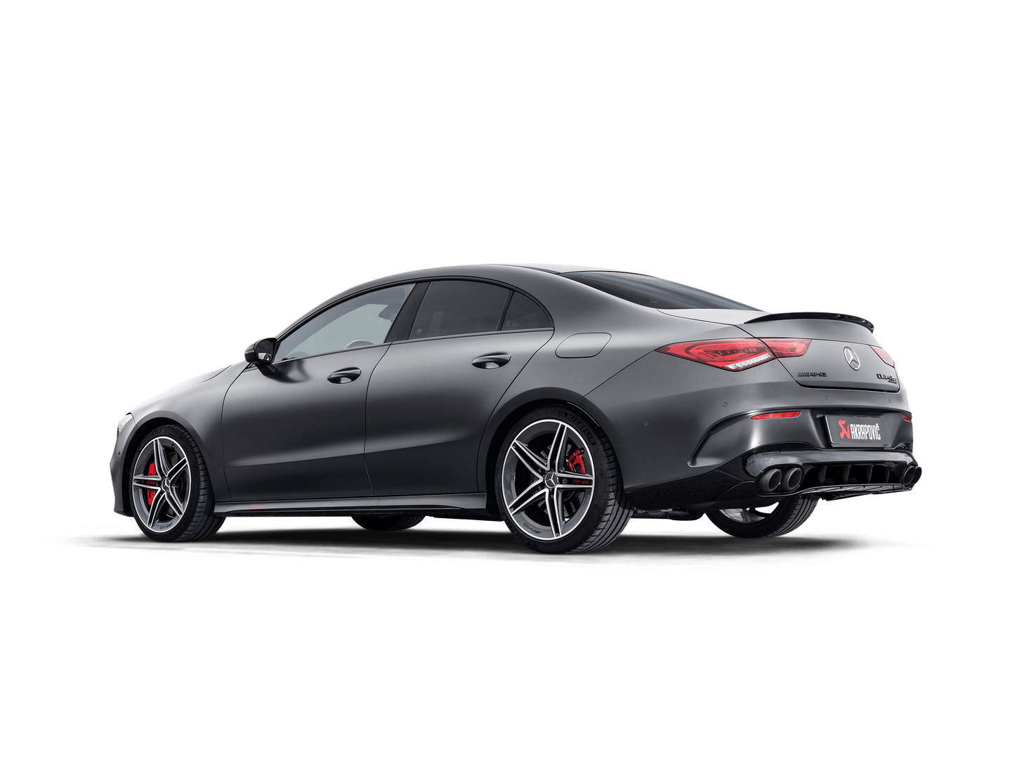 Akrapovic 2024+ Mercedes-AMG CLA 45 / CLA 45 S (C118/x118) Evo Line Cat Back (Titanium) w/ CF Tips