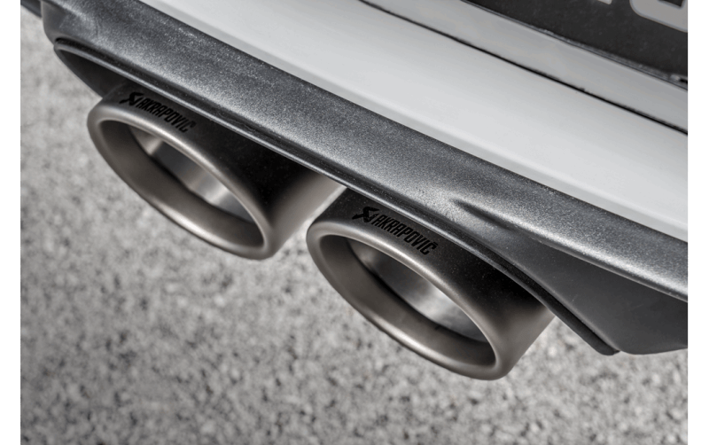 Akrapovic 2018 Porsche 911 GT3 (991.2) Slip-On Race Line (Titanium) w/Titanium Tail Pipe Set