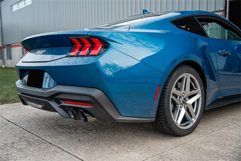 CORSA 21261BLK 3in AB Exhaust w/ Twin 4in Pro-Series For 24+ Mustang GT Coupe
