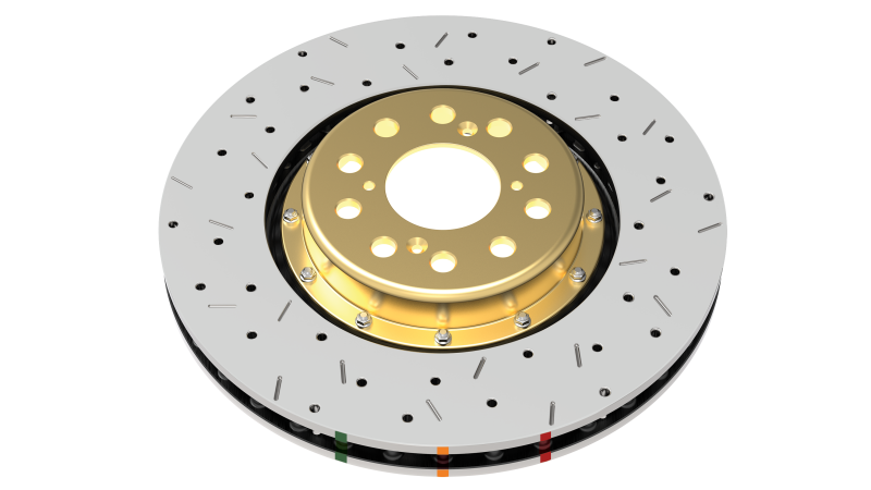 DBA 09+ Nissan GTR R-35 Front Drilled & Slotted 5000 Series Brembo Only Replacement Disc (No hardwar
