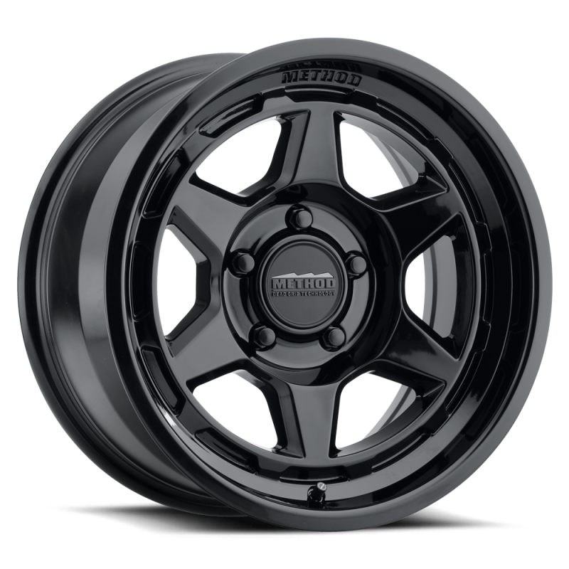 Method Wheels MR708 Gloss Black | 17x8.5" +0mm | 5x5mm Wheel