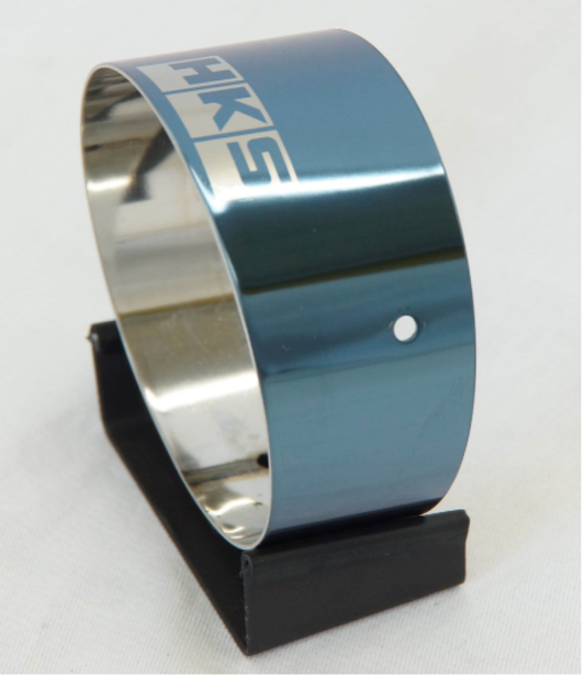 HKS Hi-Power SPEC-L2 Exhaust Tip Cover (Blue SUS / D94 L=48)