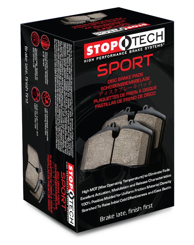 StopTech 95-99 BMW M3 / 01-07 M3 E46 / 89-93 M5 / 98-02 Z3 M series / 93-95 530 Front Brake Pads