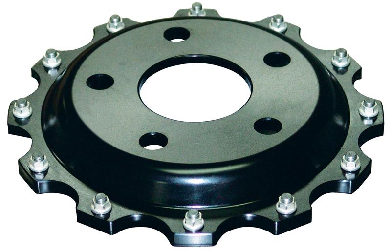 DBA 2004+ STi Front Slotted 5000 Series Replacement Rotor Rings