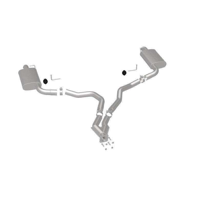 MagnaFlow 16710 Cat-Back Dual Split For 75-79 Corvette 5.7L