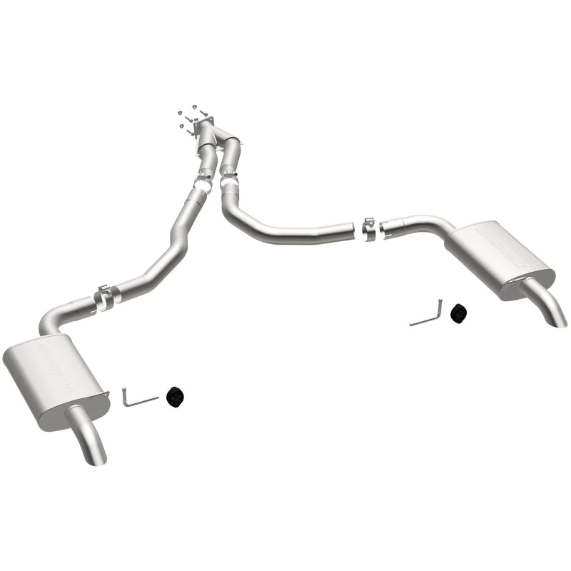 MagnaFlow 16710 Cat-Back Dual Split For 75-79 Corvette 5.7L