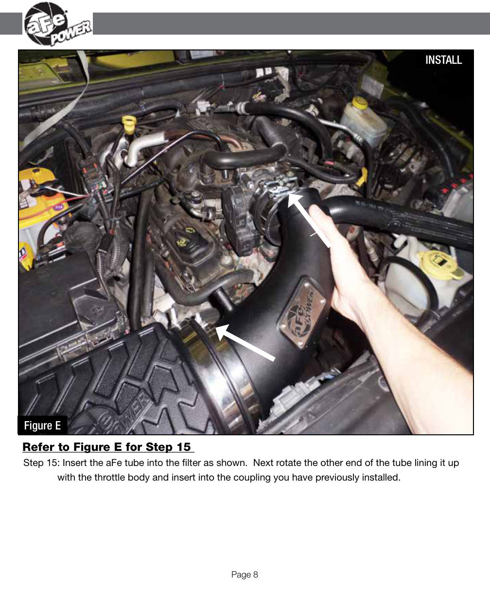 aFe Momentum GT Pro GUARD 7 Cold Air Intake System 07-11 Jeep Wrangler (JK) V6-3.8L
