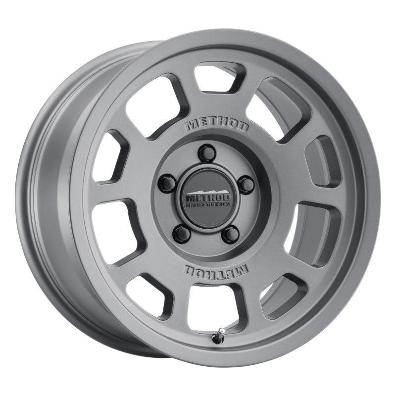 (set of 4) Method Wheels MR705 Titanium | 17x8.5" +35mm | 5x150mm Wheel