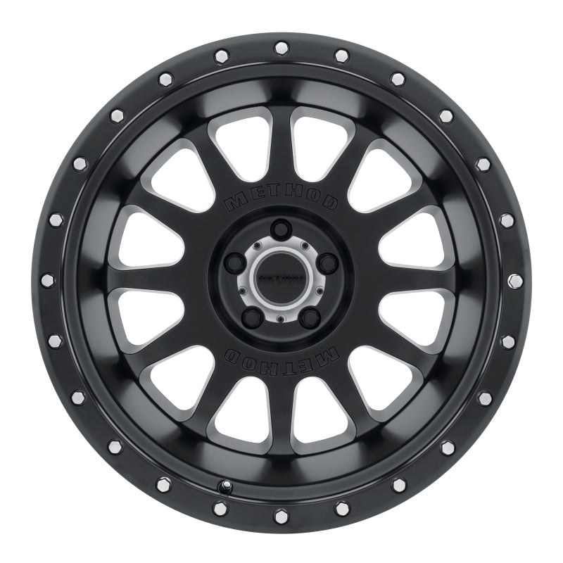(set of 4) Method Wheels MR605 Matte Black | 20x10" -24mm | 5x5mm Wheel