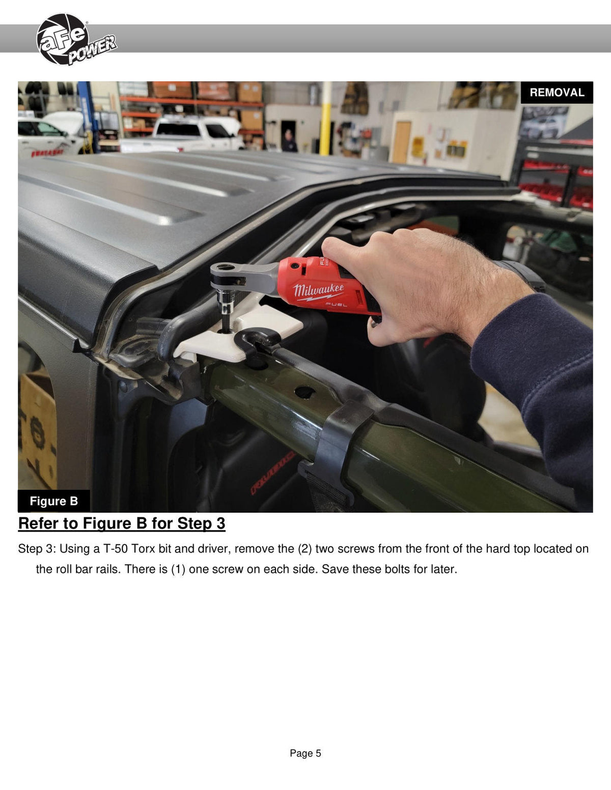 aFe 18-24 Jeep Wrangler JL (2-Door Models w/ 3-Piece Hard-Top Only) Terra Guard Tub Rail Covers