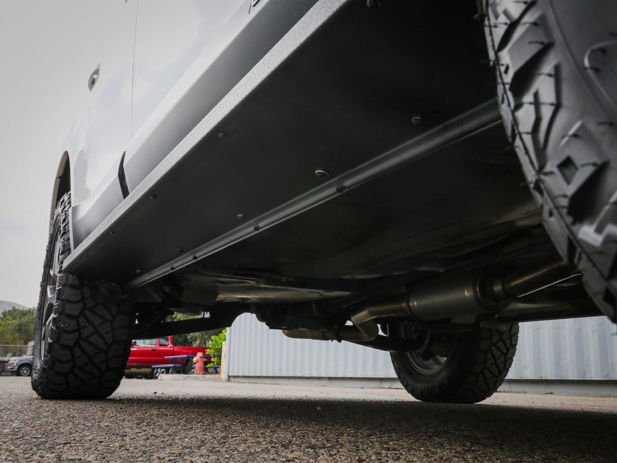aFe POWER 10-14 Subaru Outback H4 2.5L / H6 3.6L Terra Guard Trail Steps - Black