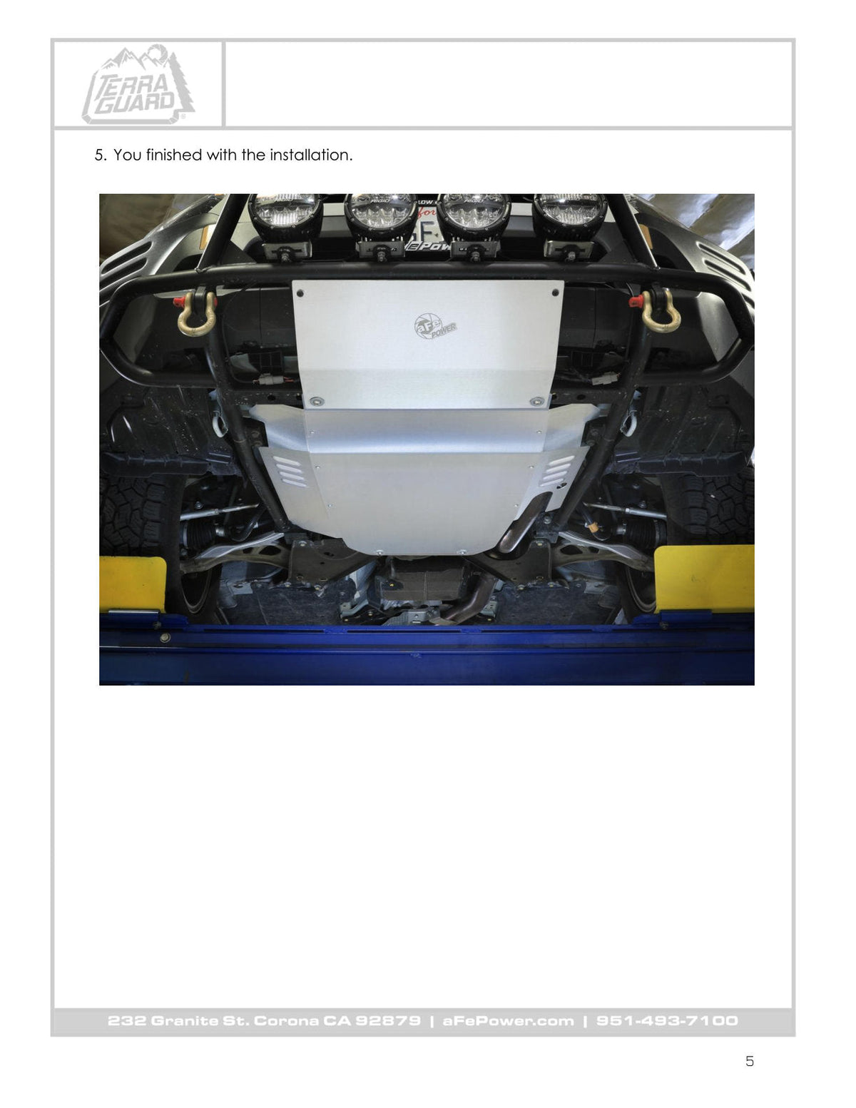 aFe POWER 22-25 Subaru Outback Gravel Guards