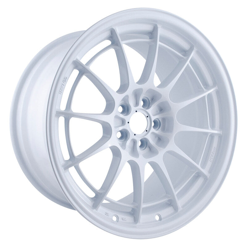 (set of 4) Enkei NT03+M Vanquish White | 18x9.5" +40mm | 5x114.3mm Wheel