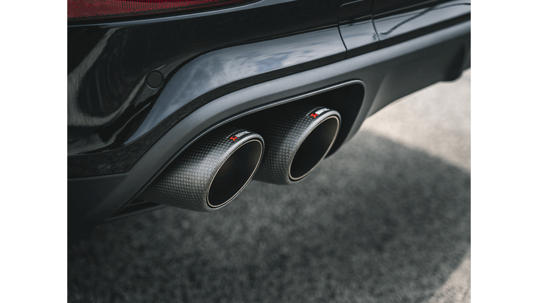 Akrapovic Carbon Tail Pipe Set / Porsche / Cayenne / Coupe