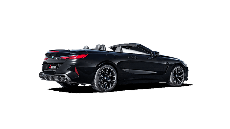 Akrapovic Rear Carbon Fiber Diffuser - BMW / F91 / F92 / M8 / M8 Competition