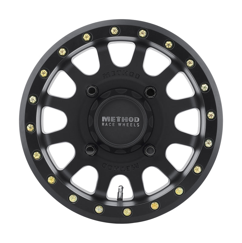 Method Wheels MR401 Matte Black | 15x7" +13mm | 4x156mm Wheel
