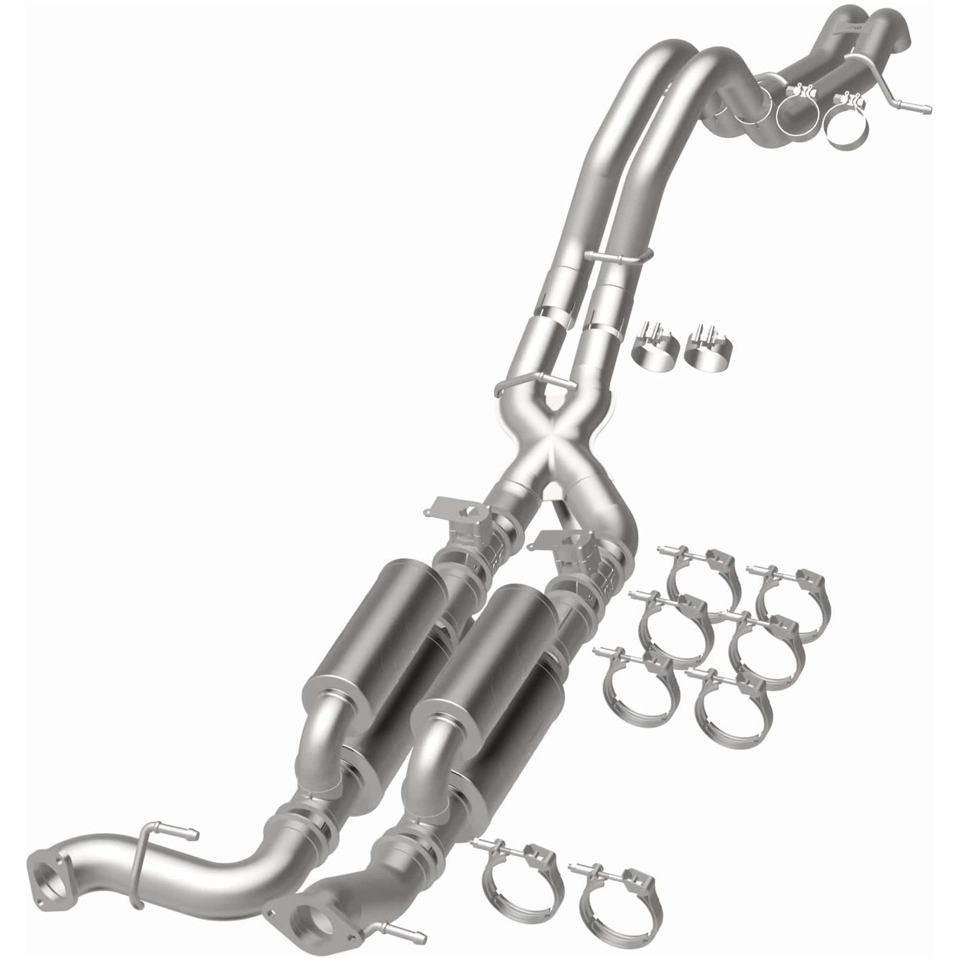 MagnaFlow System Overland Cat-Back 22-23 Ford Bronco Raptor 3.0L