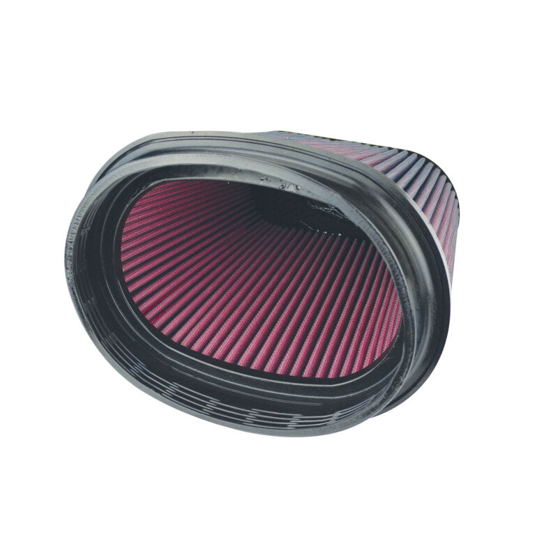 Injen 8-Layer Oiled Cotton Gauze Air Filter 8.5x9in Oval | Universal (X-1023-BR)