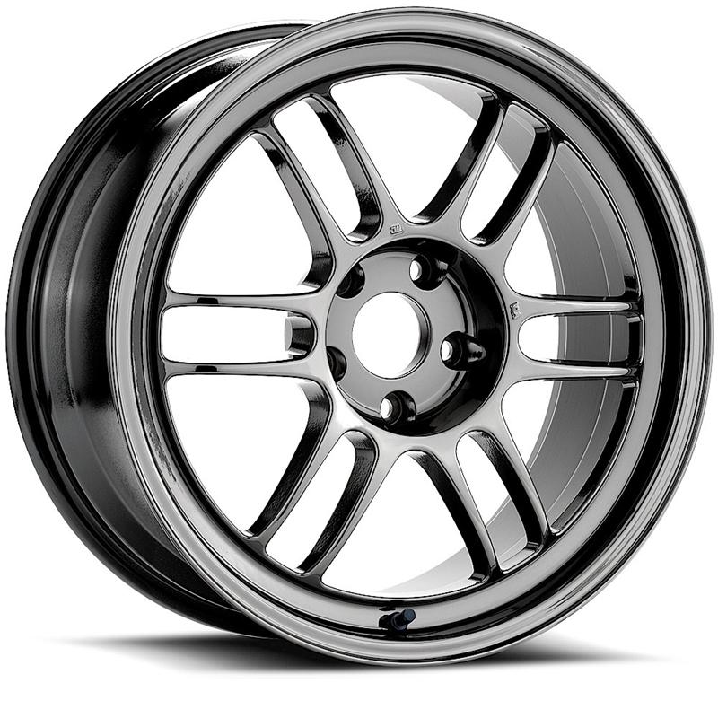Enkei RPF1 18x9.5 5x114.3 15mm Offset 73mm Bore Black Wheel