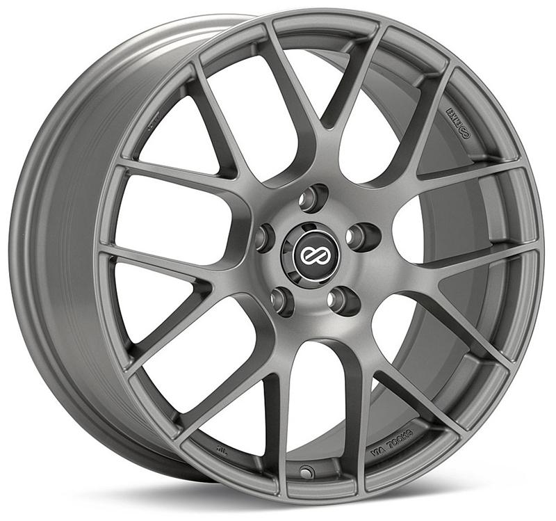 Enkei Raijin 18x9.5 35mm Offset 5x114.3 Bolt Pattern 72.6 Bore Dia Black Wheel