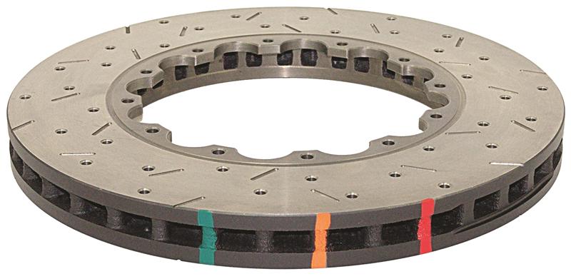 DBA 500 Series Slotted Replacement Rotor ONLY (w/ Replacement NAS Lock Nuts)