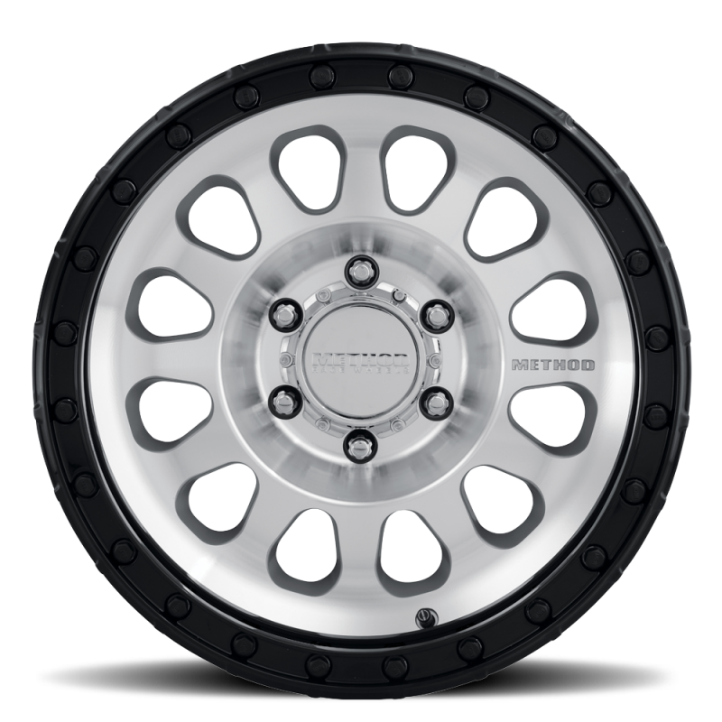 Method Wheels MR315 Machined - Gloss Black Lip | 18x9" +18mm | 8x6.5mm Wheel