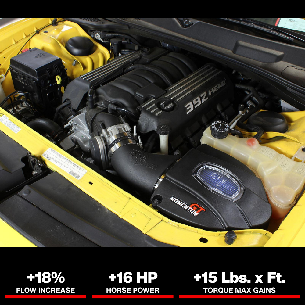 aFe Momentum GT Pro 5R Stage-2 Intake System 11-16 Dodge Challenger/Charger V8-6.4L