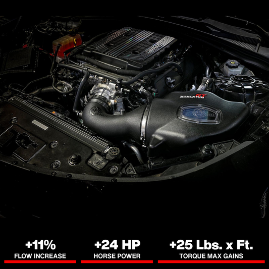 aFe Momentum GT Pro 5R Cold Air Intake System 2017 Chevrolet Camaro ZL1 V8 6.2L (sc)
