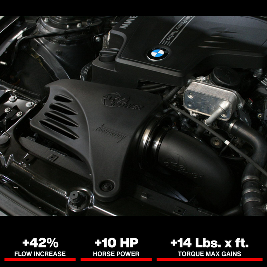 aFe MagnumFORCE Intake Stage-2 Si Pro 5R BMW 328i (F30) 2012-15 L4 2.0L Turbo N20
