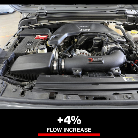 aFe Super Stock Induction System Pro Dry S Media Jeep 18-21 Wrangler JL / 20-21 Gladiator JT V6-3.6L
