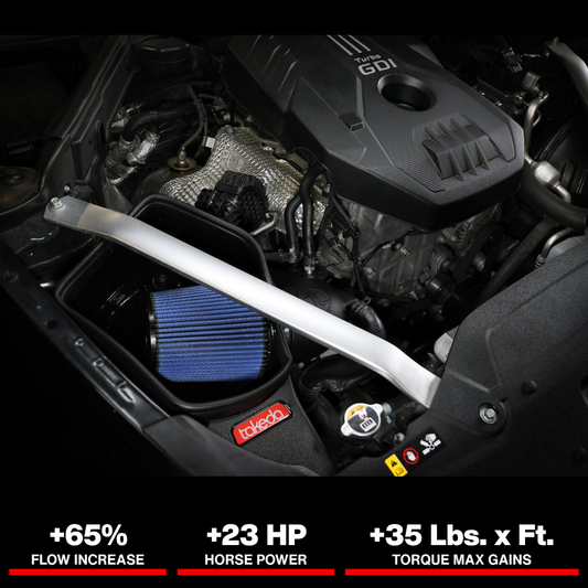 aFe 18-21 Kia Stinger L4 2.0L (t) Takeda Stage-2 Cold Air Intake System w/ Pro 5R Filter