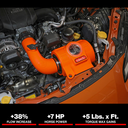 aFe 22-23 Toyota GR86 / Subaru BRZ Takeda Momentum Pro 5R Orange Edition Cold Air Intake System