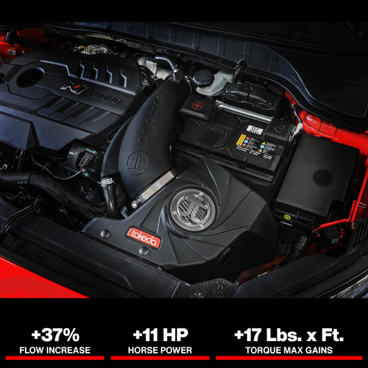 aFe 22-23 Hyundai Kona N L4 2.0L(t) Takeda Momentum Cold Air Intake System w/ Pro DRY S Filter