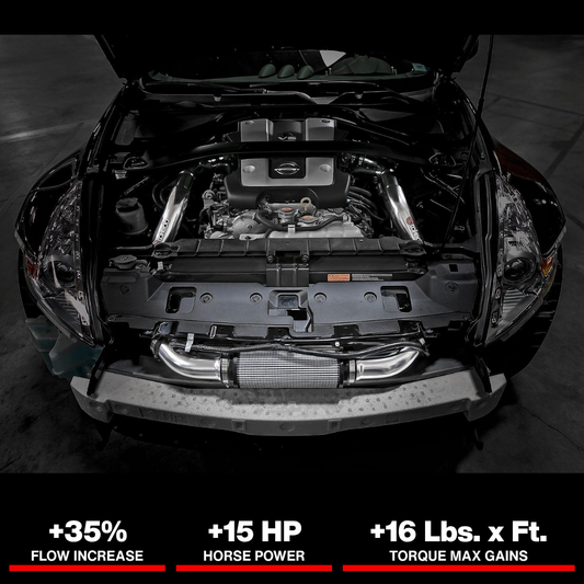 aFe Takeda Intake Stage-2 Polished Pro DRY S 09-17 Nissan 370Z V6 3.7L