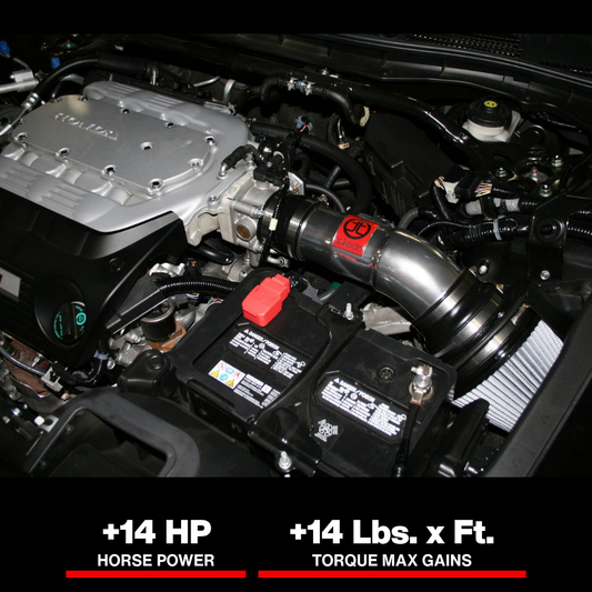 aFe Takeda Intakes Stage-2 PDS AIS PDS Honda Accord 08-12 / Acura TL 09-13 V6-3.5L/3.7L (pol)