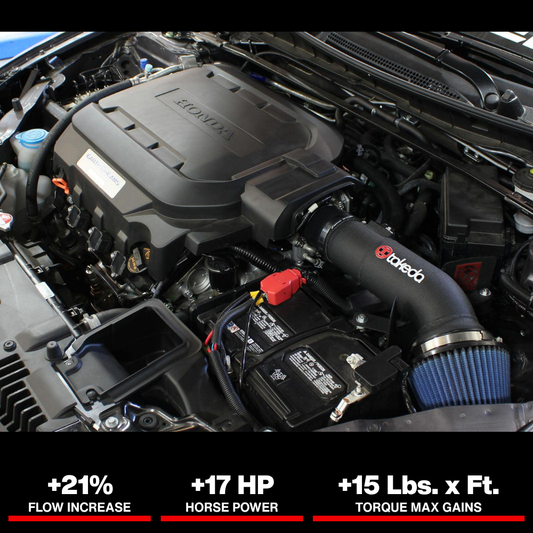 aFe Takeda Intake Stage-2 PRO 5R 13-14 Honda Accord V6-3.5L (Black)