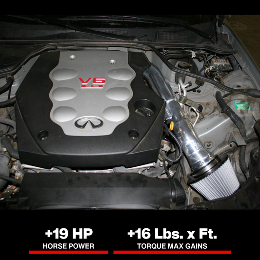 aFe Takeda Intakes Stage-2 PDS AIS PDS Nissan 350Z 03-06: Infiniti G35 03.5-06 V6-3.5L (blk)