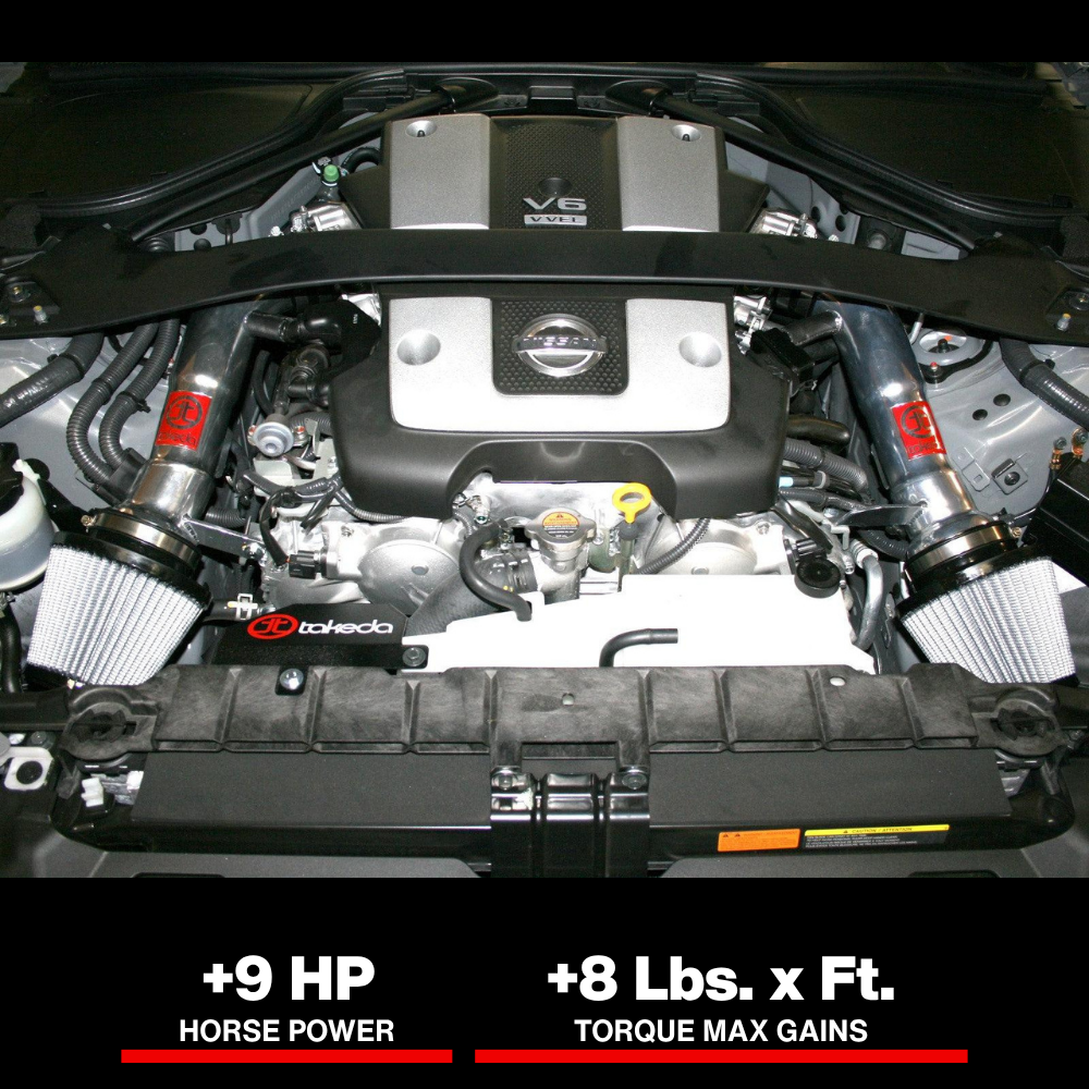 aFe Takeda Stage-2 Pro DRY S Cold Air Intake System Nissan 370Z 09-17 V6-3.7L